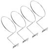 Zerodeko 4pcs Wall Mounted Hat Holder Sturdy Display Rack for Basketballs Footballs Personal Items Easy Installation for Home Shop Exhibition view 1