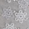 Acrylic Crystal Clear and Matte Fancy Snowflake Garland by Factory Direct Craft - Snowflake Garland for Christmas Decorating and Holiday Displays - 6 Feet Long view 2