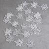 Acrylic Crystal Clear and Matte Fancy Snowflake Garland by Factory Direct Craft - Snowflake Garland for Christmas Decorating and Holiday Displays - 6 Feet Long view 3