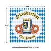 Beistle 32 Piece 2-Ply Paper Oktoberfest Lunch Napkins, German Theme Party Supplies view 2