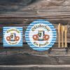 Beistle 32 Piece 2-Ply Paper Oktoberfest Lunch Napkins, German Theme Party Supplies view 4