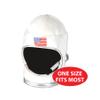 Beistle Unisex Plush Astronaut Helmets, 2 Pieces  Silver & White Headwear, Halloween Costume Accessories, Photo Booth Props, Space Themed Party Supplies, Crazy Hat Day, Astro Pilot Dress Up view 3
