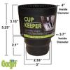 Cup Keeper Plus-2 PK W/Beverage Bands Car Cup Holder Adapter Expands to Hold Larger Beverage Containers up to 3.7" Diameter/Fits 32 oz Flasks & Water Bottles view 4