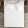 Sealy Spot and Stain Protection and Release Waterproof Fitted Mattress Protector Twin Size Comfort Soft Knit Top Sidewalls Stretch Fits Mattresses 15 Deep Machine Washable Mattress Cover (White) view 2