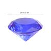 Happyyami Blue Vases 60mm Acrylic Diamond Gems Jewels Wedding Large Crystal Acrylic Diamonds Jewel Rhinestones Gemstones Wedding Table Confetti Party Centerpieces Decorations Wedding Table Centerpiece view 3
