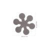 Cabilock Snowflake Anti Slip Stickers for Bathtub 3.14X3.14 Inch Non-Skid Shower Decals 12 Pcs Safety Tub Stickers for Home Bathroom Pools Stairs Easy Application view 2