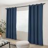 Macochico Extra Long Thermal Insulated Blackout Curtains,150W x 96L Inches Long Drapes Grommet Top Room Darkening Window Treatment Cartains for Living Room,1 Panel,Teal view 2