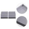 LIFKOME 4pcs Heavy Duty Furniture Risers Non-Slip Bed and Couch Lifters for Increased Storage Space Easy to Install for Bed Sofa and Washing Machine view 4