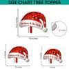 Personalized Wood Family Christmas Tree Topper for Holiday Home Decor view 2