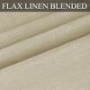 Fcosie Extra Long Linen Curtains for High Ceilings 9, 10, 12, 14, 15, 16, 17, 18, 20, 24 ft Long Light Filtering Grommet Drapes Custom-Made Curtains for Windows (1 Panel), 100" W x 120" L, Sand Beige view 3