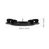 STOBAZA 2pcs Gas Stove Bracket Set Non- Round Support Racks for Efficient Cooking Kitchen Accessories Easy to Install and Clean view 2