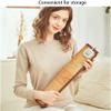 VNABO Carbon Crystal Heated Area Rug Wood Stripe Heated Floor Mats Retro Style Electric Heated Floor Simple Heater Electric Mat view 4
