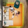 VNABO Indoor Heated Area Rug Carbon Crystal Heated Floor Mats Adjustable Electric Heated Floor Simple Heater Electric Mat view 2