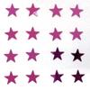 Confetti Star 1/4" Hot Pink - Retail Pack #9740 QS0 view 3