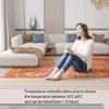 VNABO Adjustable Heated Area Rug Creativity Electric Heated Floor Carbon Crystal Heated Floor Mats Simple Heater Electric Mat view 4