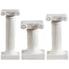 3pcs Miniature Roman Column Candle Holder Tabletop Decor for Home Elegant Centerpiece Cozy Atmosphere for Weddings Events view 1