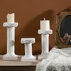 3pcs Miniature Roman Column Candle Holder Tabletop Decor for Home Elegant Centerpiece Cozy Atmosphere for Weddings Events view 4