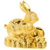 BESPORTBLE Zodiac Piggy Bank Adorable Money Saving Jar for Home Decor for Boys and Girls Friends Encourages Saving Charming Bunny Design view 1