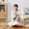 VNABO Indoor Heated Area Rug Wood Stripe Heated Floor Mats Vintage Rustic Heated Carpet with Thermostat Heater Electric Mat view 2