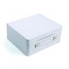 White Mini Cardboard Suitcase - 12 Inch - Party Centerpiece and Wedding Decoration view 1