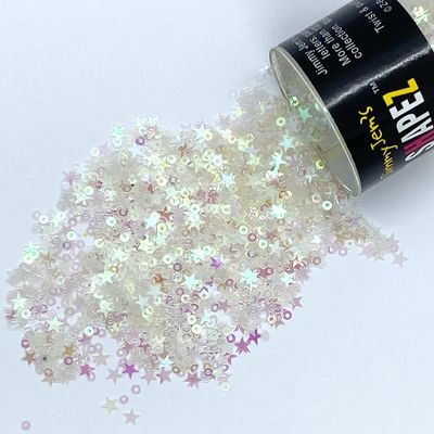 Confetti MS Star/Dot 1/8" Iridescent - Retail Pack #9031 QS0