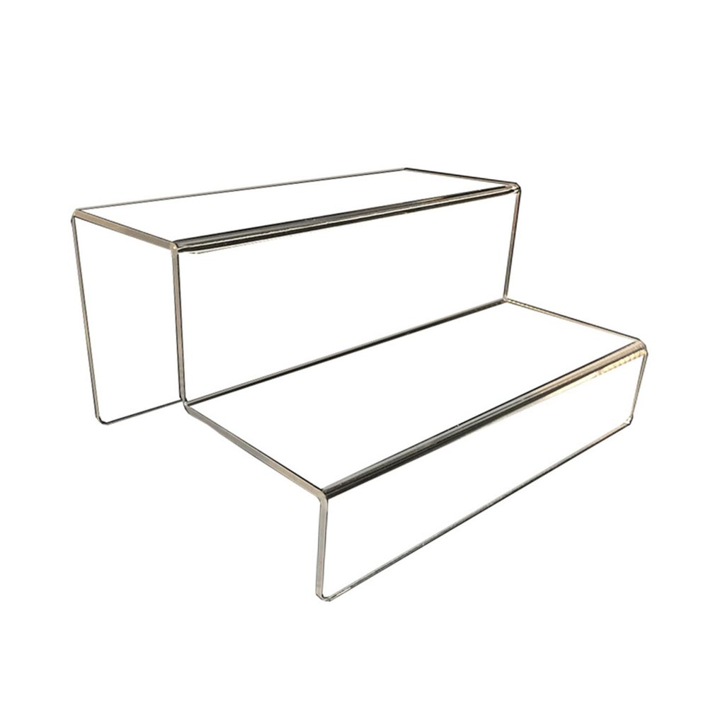 Zerodeko Acrylic Display Stand Storage Rack Organizer for Models and Ornaments Compact Desktop Holder for Collectibles and Curios for Spaces