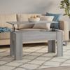vidaXL Coffee Table Gray Sonoma 39.8"x19.3"x20.5" Engineered Wood view 2