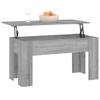 vidaXL Coffee Table Gray Sonoma 39.8"x19.3"x20.5" Engineered Wood view 4