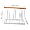 1pc Wrought Iron Water Cup Drain Holder Home Cup Rack Cup Drying Organizer Kitchen Cup Rack Glass Cup Drainer Cup Drainer Rack Glass Cup Rack Cup Drying Rack Cup Drying Stand view 2