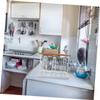 1pc Wrought Iron Water Cup Drain Holder Home Cup Rack Cup Drying Organizer Kitchen Cup Rack Glass Cup Drainer Cup Drainer Rack Glass Cup Rack Cup Drying Rack Cup Drying Stand view 4