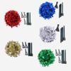 Festive Pet Plastic Christmas Tree 120cm Telescopic Foldable for Holiday Home Decor view 4