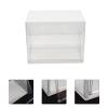Zerodeko Stackable Storage Box Removable Shelf for Organizing Action Figures Display Container for Tidy Home Office Use view 4