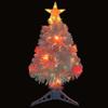 Artificial Christmas Tree with LED White Fiber Optic Artificial Christmas Tree, Easy to Assemble view 3