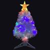 Artificial Christmas Tree with LED White Fiber Optic Artificial Christmas Tree, Easy to Assemble view 4
