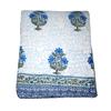Kantha Jaipuri Razai Kantha Quilt Bedspread Kantha Cotton Filling Hand Block Print Kantha Rajai Home Decor Quilt Throw (Size_108x108 Inch) view 4