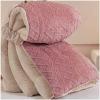 Pealihuy Winter Quilt, Winter Thickened Double-Sided Fleece Quilt Warm Plush Quilt, Bedding Fleece Blanket, Suitable for Household Single Double Quilt,C,220x240cm/5kg view 1