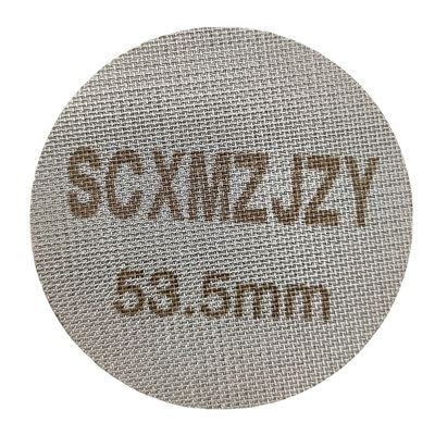 Espresso puck screen 54mm breville Coffee Portafilter Puck Screen/Espresso Portafilter Lower Shower Screen/Reusable Contact Screen 1.7mm Thickness 150m 316 Stainless Steel (53.5mm-54mm breville)