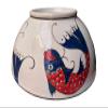 Bathroom Sink & Fish, Ceramic Countertop Basin, Hand painted Pottery Basin, Moroccan Washbasin, Bathroom Remodeling, Boat and Caravan Sink (Diameter: 55 Cm - 22) view 3
