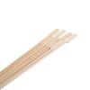 100 pcs 10-Inch long Light Brown Natural Bamboo Paddle Skewers Cocktail Picks Wedding Party Event Disposable Tableware view 1