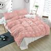 3 Pieces California King Bedding Duvet Covers Set Traditional Pink Bohemian Mandala Flower Soft Quilt Cover and Pillow Shams,Lightweight Comforter Cover Sets for Bedroom Decor Tribe Boho Floral view 4