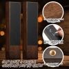 Queekay 4 Pcs Chalkboard Beer Tap Handles Wooden Walnut Keg Tap Handle with Chalk Markers Taps Handles Gift for Beer Bar Lovers Home Brewers Bars Restaurant Wedding (Oak) view 4