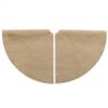Base Cm Year Shop Cover Holder Xmas Linen Dress DIY Office Mat Bottom Christmas Rustic Apron White Tree Cloth Skirt Decor Burlap Party New Ring Holiday Home Stand Collar Simple view 4