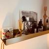DIY CARTEL Made in USA Floating Metal Wall Shelf Picture Ledge - USA Manufactured Steel - Industrial Heavy Duty Modern Farmhouse Rustic Designed Shelf (36in Gold) view 4