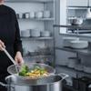 TrueCraftware- 12-Inch Round Wire Skimmer Nickel Plated- Mesh Strainer Skimmer Kitchen Utensil Food Strainer Skimmer Spoon for Cooking Sieve Sifters Rice Quinoa Pasta Fruits Vegetables view 2