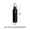 Hydro Flask Ceramic Wine Bottle 25 Oz Birch view 3