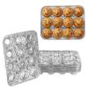 Aluminum 12 Cup Muffin Pan - Disposable Aluminum Cupcake Pans - Muffin Tin Great for Baking Cupcakes, Mini Muffins, Small Pies - Heavy Duty, Durable Reusable Recyclable - Bake Sale Pans Bulk (150) view 1