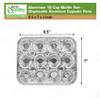 Aluminum 12 Cup Muffin Pan - Disposable Aluminum Cupcake Pans - Muffin Tin Great for Baking Cupcakes, Mini Muffins, Small Pies - Heavy Duty, Durable Reusable Recyclable - Bake Sale Pans Bulk (150) view 3