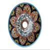 Ceramic Unique Wash Basin, Bathroom Vessel Sink Above Countertop Basin, Bowl Sink Lavatory, Bathroom Remodeling, Vanity Glossy Wash Stand (Diameter: 20) view 2