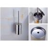 KIZQYN Toilet Brush Bathroom Toilet Toilet Brush Set with Stand Stainless Steel Extension Handle Toilet Cleaner Brush view 3