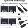 Type A Electric Lunch Box Cable for Food Warmer, 2PCS Replacement Wire view 2